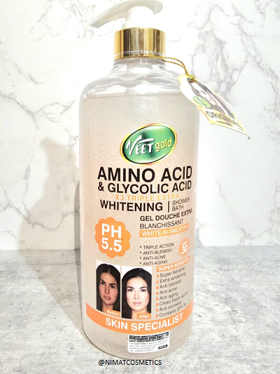 VEET GOLD FACE/BODY TONER SOAPS